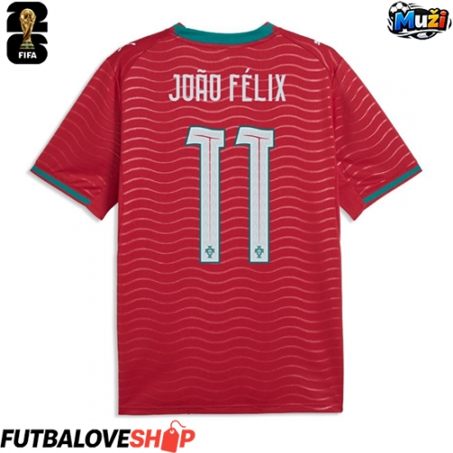 Dres Portugalsko Joao Felix #11 Domáci MS 2026 Krátky Rukáv